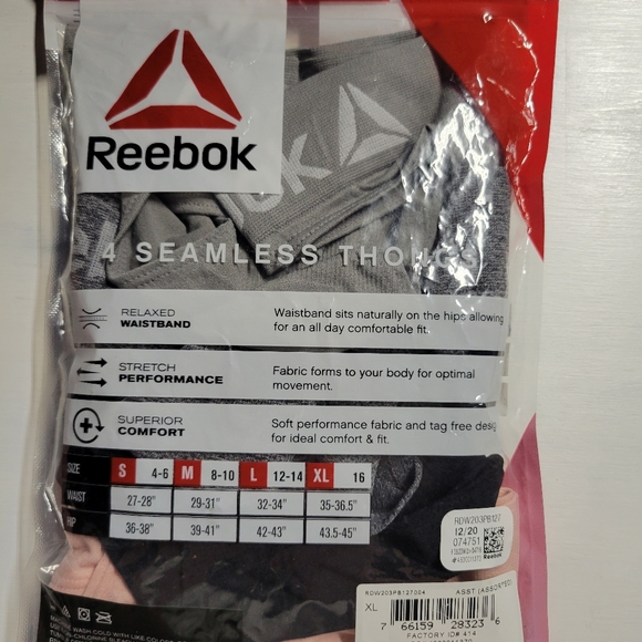 Reebok 4pk Seamless & Secret Treasures 6pk Lace Thongs - Picture 4 of 16